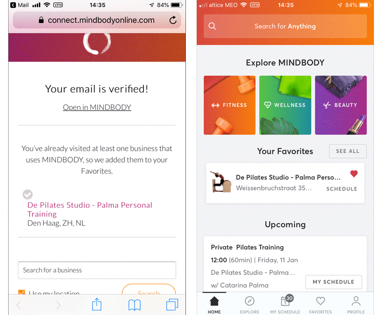 Mindbody: Fitness, Salon & Spa on the App Store