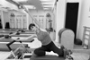 thumbnails Maria Carvalho on the reformer in the Palma Pilates Studio in The Hague